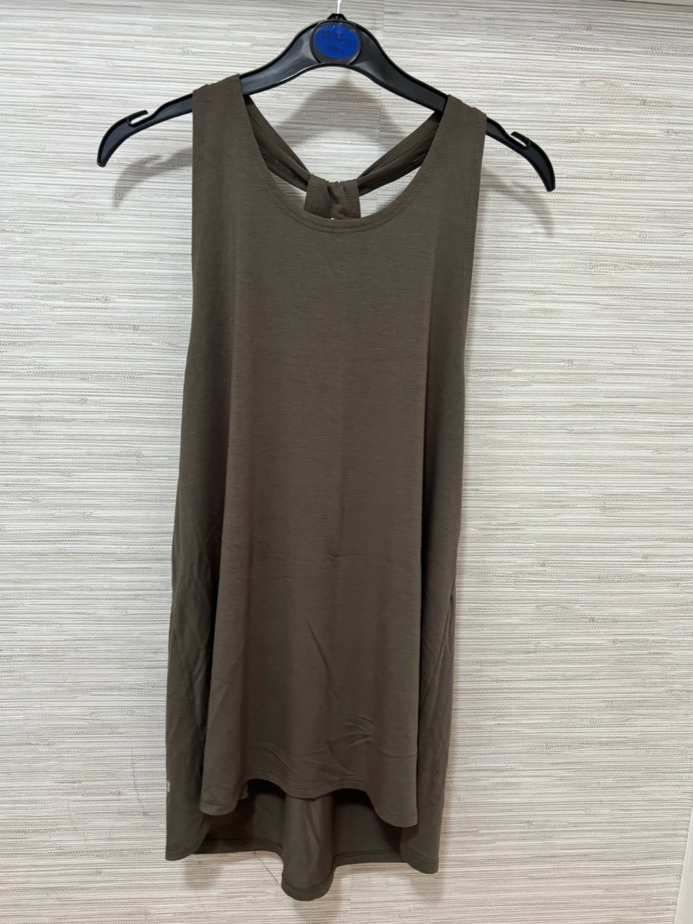 Glyder women’s athletic tank top olive green size large